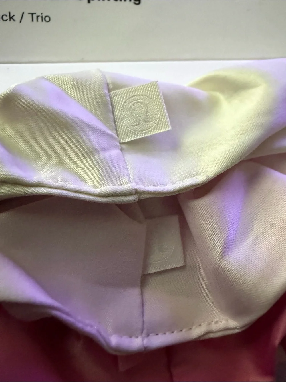 lululemon athletica Uplifting Scrunchies 3-Pack — White, Light Pink, Hot Pink